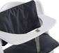 Hauck Alpha Highchair Pad Deluxe réducteur noir gris