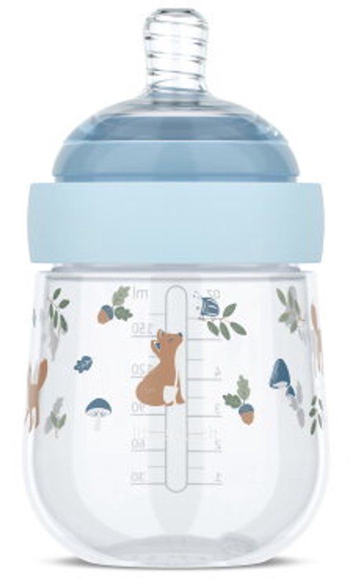 Mepal Mio Babyfles Little Dutch - 165 ml - Anti-koliek - Forest Friends