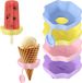 Allecta - Porte-glace à l'eau Ensemble de 4 pièces en 4 couleurs