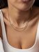 Hey Happiness Ketting 'Duo Chain' goud