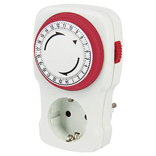 Poly Pool PP1405 Dagelijkse programmerer, 250 V, programmeerbare timer voor Duitse standaard elektrische timer, stopcontact, dagelijks stopcontact en Duits stopcontact