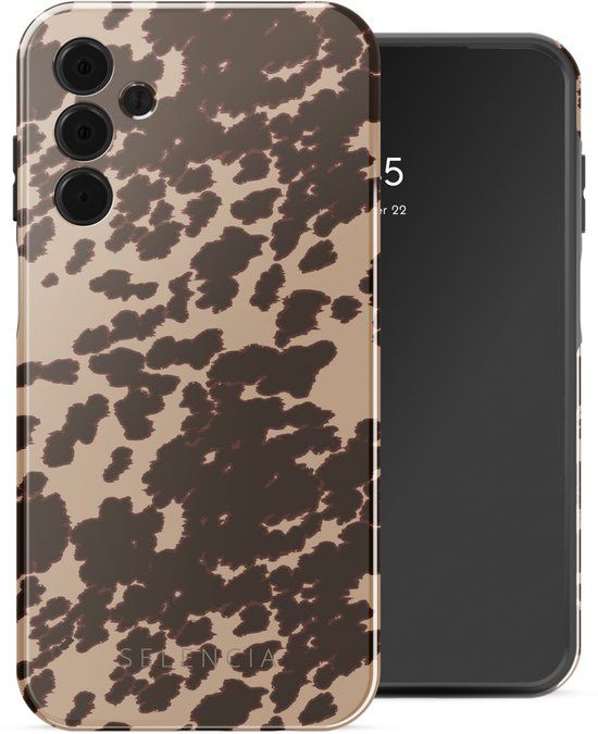 Selencia Hoesje - Geschikt voor Samsung Galaxy A15 (4G) / A15 (5G) - Backcover - Country Moo'd