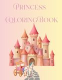 Princess - 25 Page Coloring Book for Kids