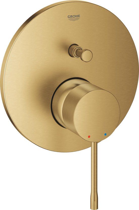 GROHE Inbouw Douchekraan Essence Enkele regeling 2 uitgangen goud