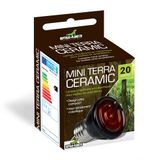 Reptielen-Planet Mini Keramische Verwarming Lamp voor Reptielen, 20 W