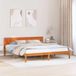 Maison Exclusive - Lit, marron, 200 x 200 cm, pin massif