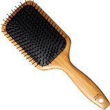 Sam Villa Signature Series Bamboe Borstel Houten Paddle Borstel Voor Haar Styling