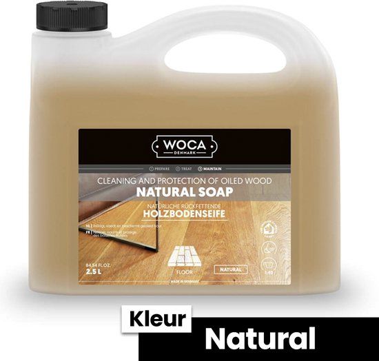 WOCA Natuurzeep NATUREL - 2,5 liter