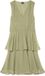 VERO MODA VMMELISA SL SHORT DRESS WVN GA Sage Green Jurk M