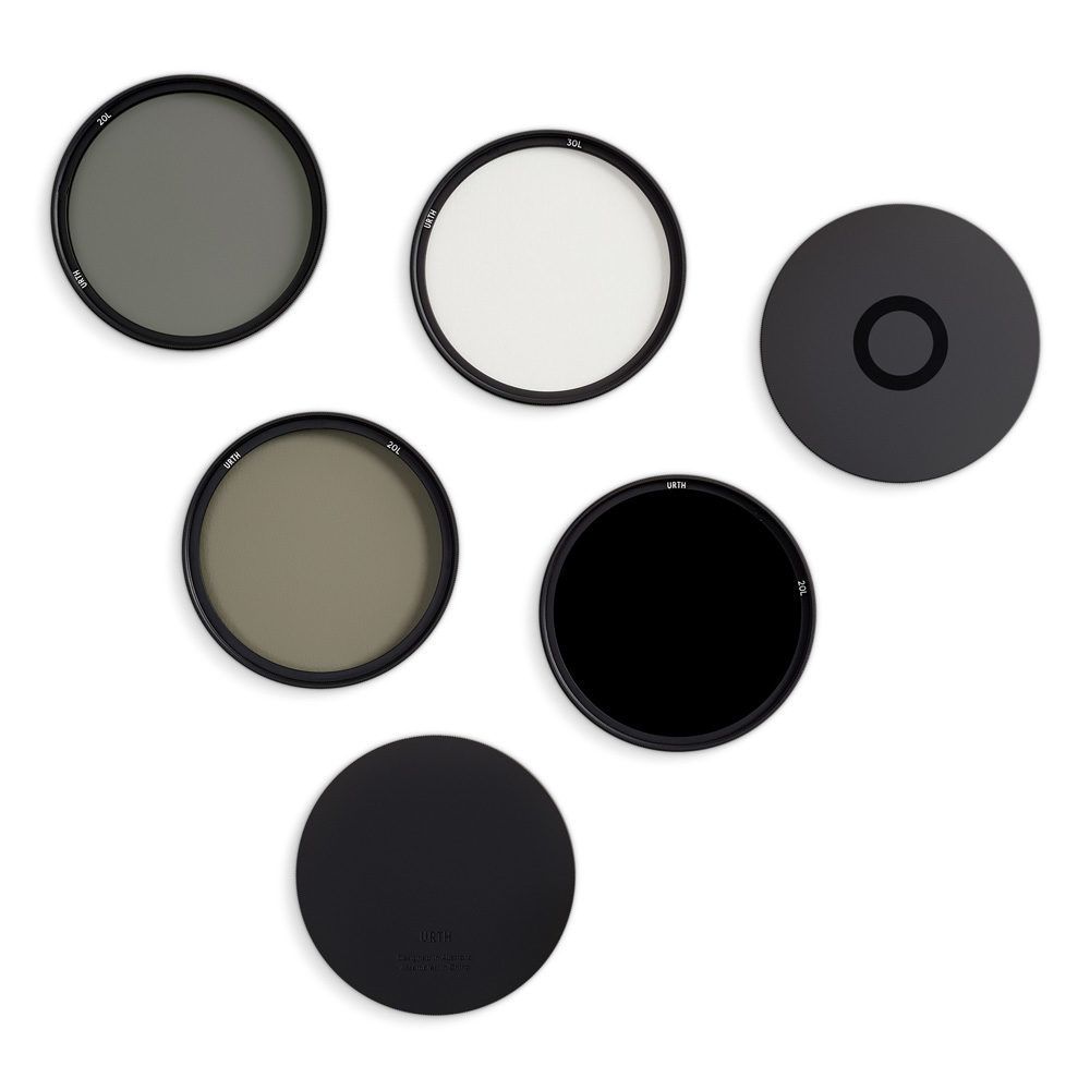 Urth 55mm UV, CPL, ND8, ND1000 Lens Filter Kit Plus+