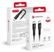 FORCELL F-ENERGY C344 câble, Type C vers Type C, QC4.0, PD 3A, 60W, silicone, 1 mètre, noir