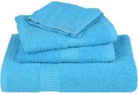 vidaXL 8-delige handdoekenset FROGN 360 g/m² turquoise