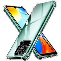 Phonillico® Case voor Xiaomi Redmi 10C - Schokbestendige bescherming Zachte siliconen Transparant