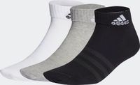 adidas Sportswear Thin and Light Enkelsokken 3 Paar - Unisex - Grijs - Schoenmaat 28-30