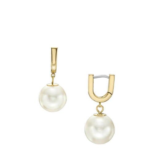 Fossil Heritage oorbellen JF04730710 goudkleurig