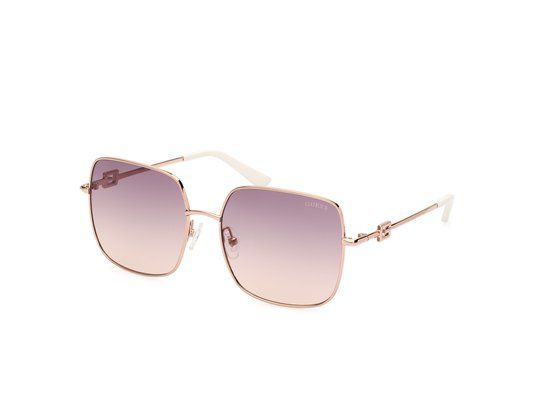 Guess GU7906-H Dames Zonnebril Rosékleurig Kunststof Vierkant