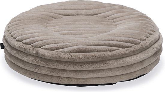 Designed by Lotte Hondenkussen Reza Rond - Beige - 65x65x16 cm