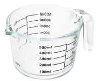 GEFU DIMENSO maatbeker 0,5 l Boroborosilicaatglas