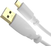 Kabeldirect KabelDirekt USB 2.0 Kabel 1 m Wit