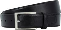 LINDENMANN leren heren riem - zwart