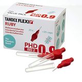 Tandex Flexi 0.90mm Interdental Borstels - Robijn - Pack van 25