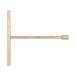 KS Tools BRONZEplus Zeskant dopsleutel, 22 mm, met vaste T-greep