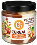 Cereal Céréal Duo Choco Hazelnoot Wit 200 gr