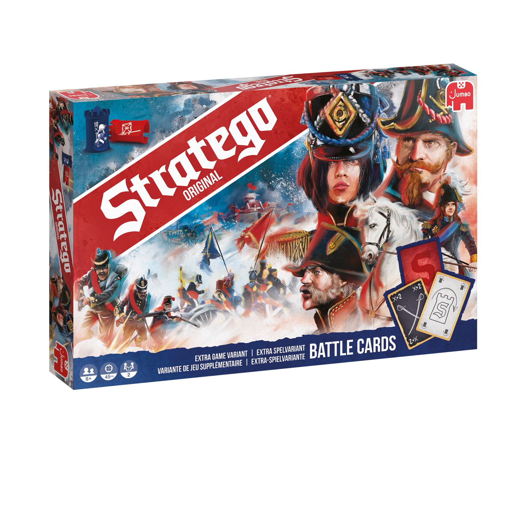 Jumbo Stratego Original - Bordspel - Strategie - 2 Spelers - Vanaf 8 Jaar