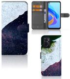 B2Ctelecom OPPO A76 | A96 Book Case Sea in Space