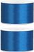Merkloos Hobby Sierlint satijn - 2x - Donkerblauw - 25 meter