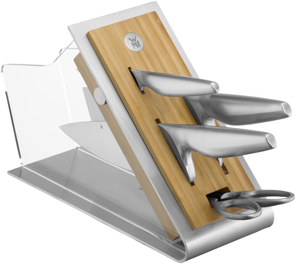 WMF Chef's Edition Messenset 5-delig (incl. blok) - Aziatisch