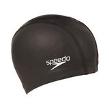 Speedo Unisex – volwassenen Ultra Pace Cap badmuts, zwart (Blk), one size
