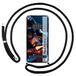 Tumundosmartphone Transparante beschermhoes voor Xiaomi Poco X5 Pro 5G met zwart koord