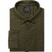 OLYMP Casual Modern Fit Overhemd olijf, Herringbone