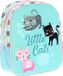 Kids Licensing Sac d'école Little Cats 24 cm Polyester Bleu clair