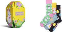 Happy Socks unisex giftbox 3P sokken easter multi