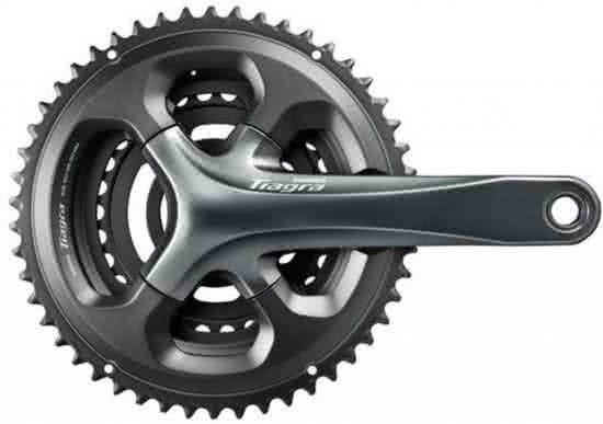Shimano Crankstel Set Tiagra 30-39-50t 172.5 Mm Donkergrijs