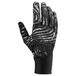 Nike Pacer Midweight RG Reflective Racehandschoenen pour hommes Black/Black/Silver XL