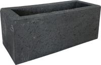 Merkloos Gardenlux Fiora Block 50 x 20 x 20 cm tuintegel Antraciet