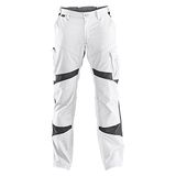 KÜBLER ACTIVIQ 23505365 Hi Vis Schildersbroek Heren Wit/Antraciet - Met Kniezak