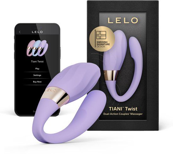 LELO TIANI Twist – Koppelvibrator – App-Gestuurd – 10 Instellingen – Lavender