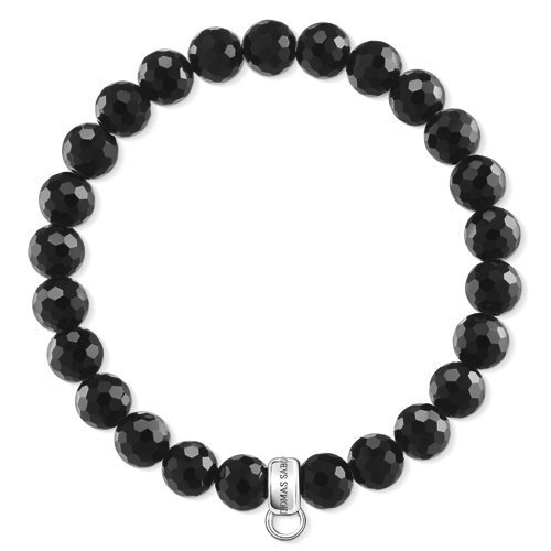 Thomas Sabo Damesarmband, Kunstparel, Zwart