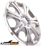 Tunershop 4 Wielkappen 14 inch Tobago Zilver
