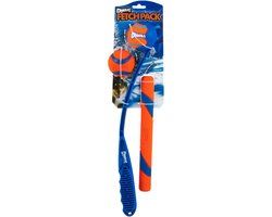 Chuckit! Feestdagen Apporteer Set - Hondenspeelgoed - 4-Delig - Blauw/Oranje