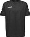 Hummel Go Cotton Sportshirt - Zwart/Wit - Maat 152