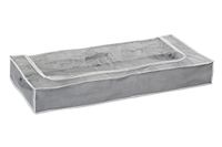 Premier Housewares Housewares Underbed Window opbergtas, polyester/katoen/rayon, grijs, 46x106x15
