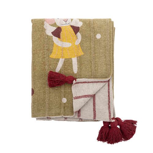 Bloomingville plaid Peo (160x130 cm)