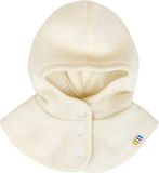 Joha Kinderen Baby-muts met knopen, balaclava, 100% Merinowol Nature