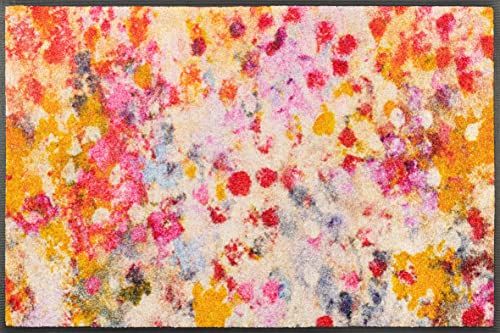 Wash+Dry Voetmat Wild Summer 50x75cm kleurrijk, binnen en buiten, wasbaar
