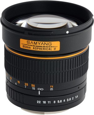 Samyang 85mm f/1.4 IF MC Aspherical